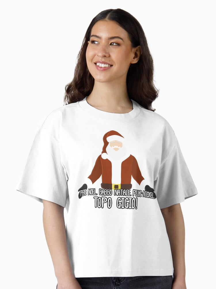 The Santa Clause Topo Gigio Boxy T Shirt Boxy T Shirt Viral TikTok Relaxed Style