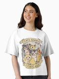 Cats Against Cat Calls ORIGINAL SEE V2 IN MY SHOP Boxy T Shirt Boxy T Shirt Streetwear Style Modern Aesthetic