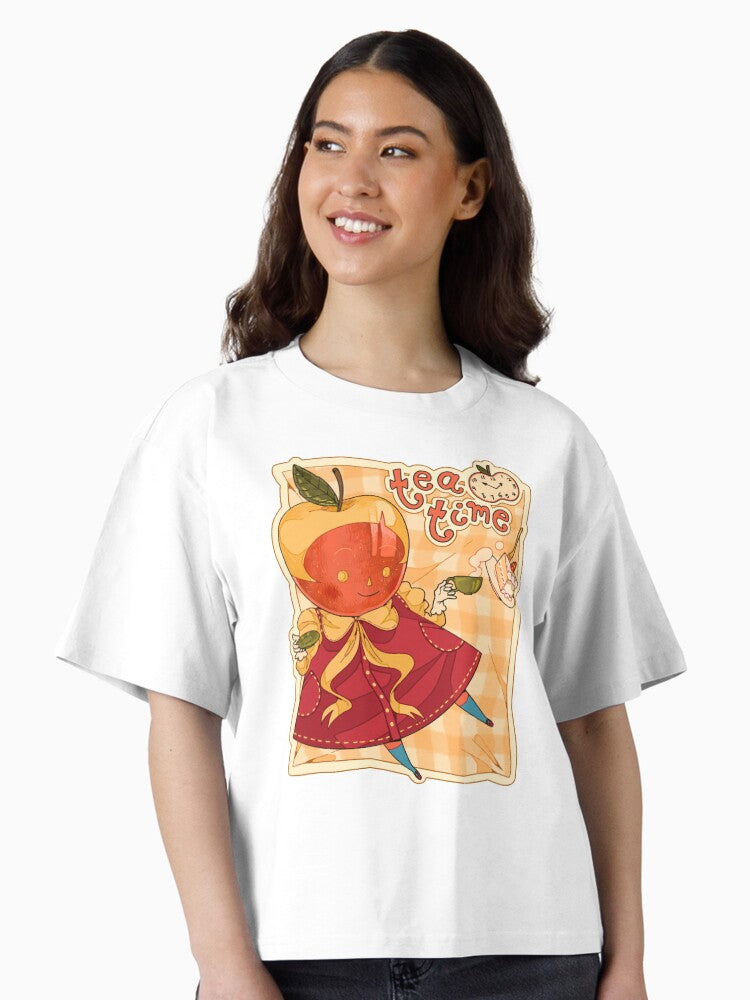 Tea time Boxy T Shirt Boxy T Shirt Trending US Daily Wear