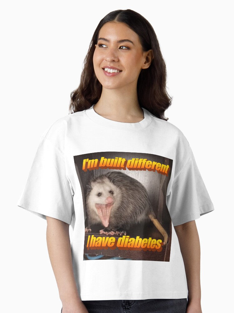 I m Built Different I Have Diabetes Boxy T Shirt Boxy T Shirt Streetwear Style Daily Wear