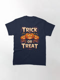 Trick Or Treat Halloween Pumpkin Classic T Shirt Minimal Style