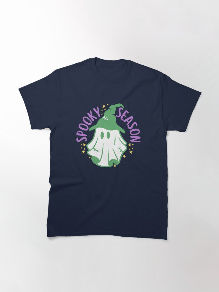 Ghost Witch Spooky Season Classic T Shirt