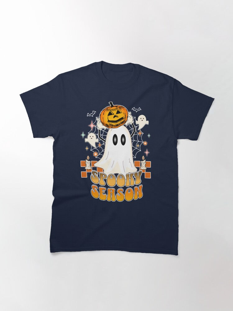 Halloween Spooky Season For Dark Colors Classic T Shirt