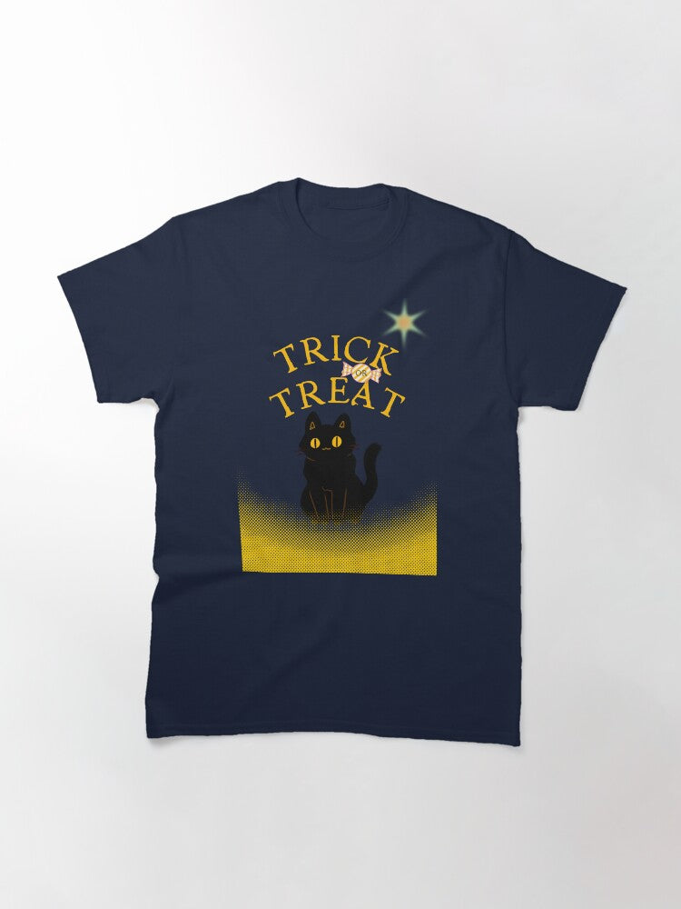 Trick Or Treat Classic T Shirt Minimal Style 17