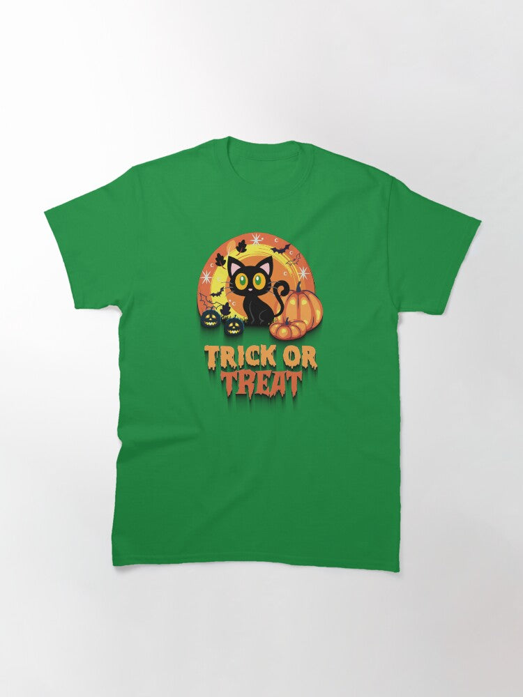 Trick Or Treat Classic T Shirt Clean Design 26