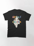 Perfect Groovy Ghost Spooky Season Gifts Classic T Shirt