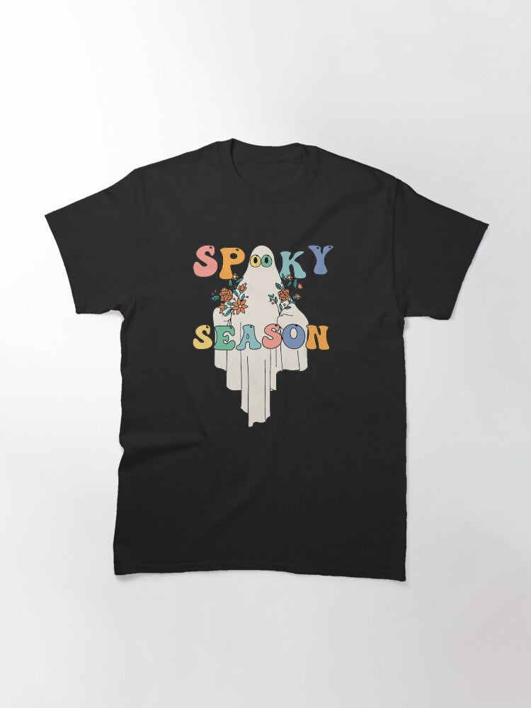 Perfect Groovy Ghost Spooky Season Gifts Classic T Shirt