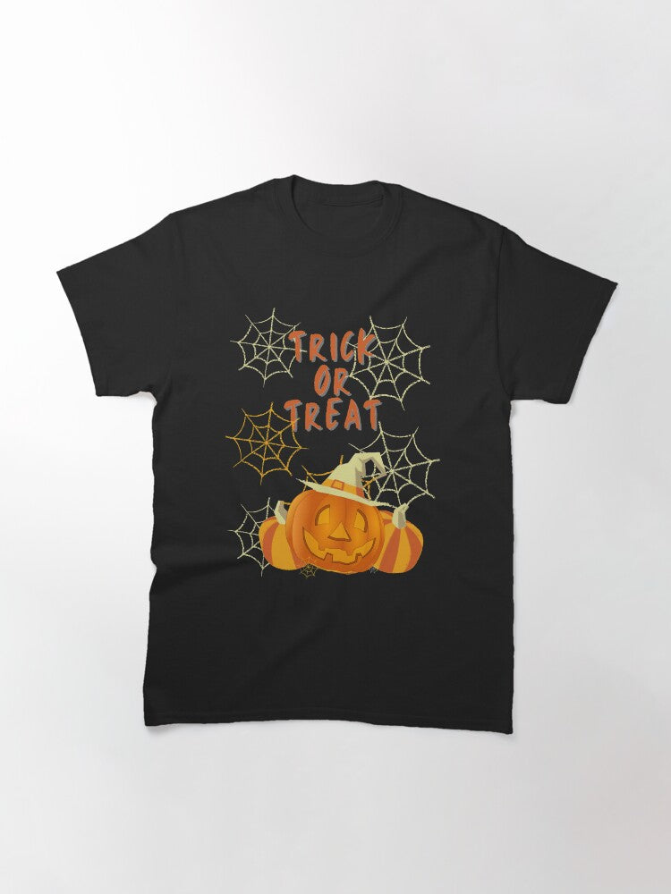 Trick Or Treat Classic T Shirt Everyday Wear 30