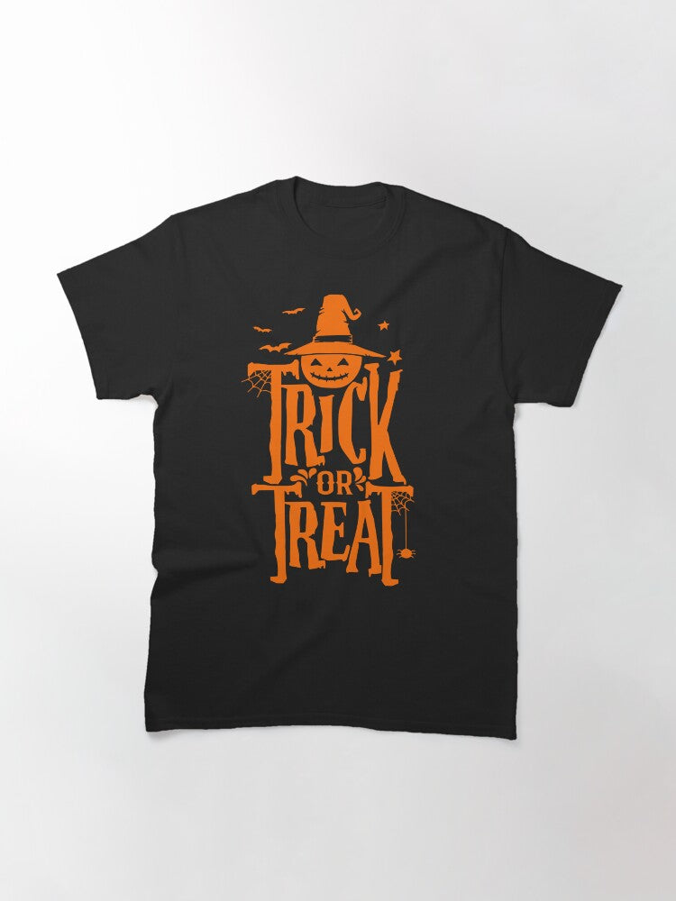 Trick Or Treat Classic T Shirt US Trend 14