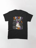 Cute Spooky Season Ghost Classic T Shirt 2