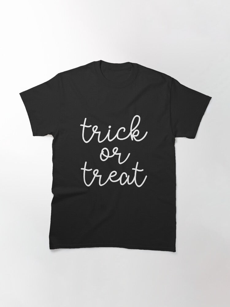 Trick Or Treat Halloween Mom Classic T Shirt Minimal Style