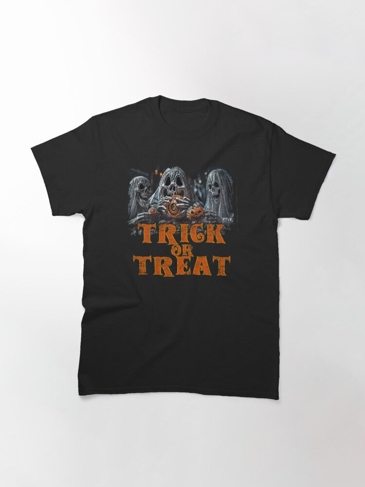 Trick Or Treat Classic T Shirt Premium Print 31