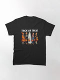 Trick Or Treat Classic T Shirt Clean Design