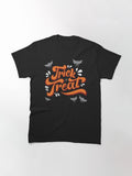 Trick Or Treat Halloween Special Classic T Shirt Clean Design