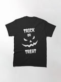 Halloween T Shirt Trick Or Treat Classic Clean Design