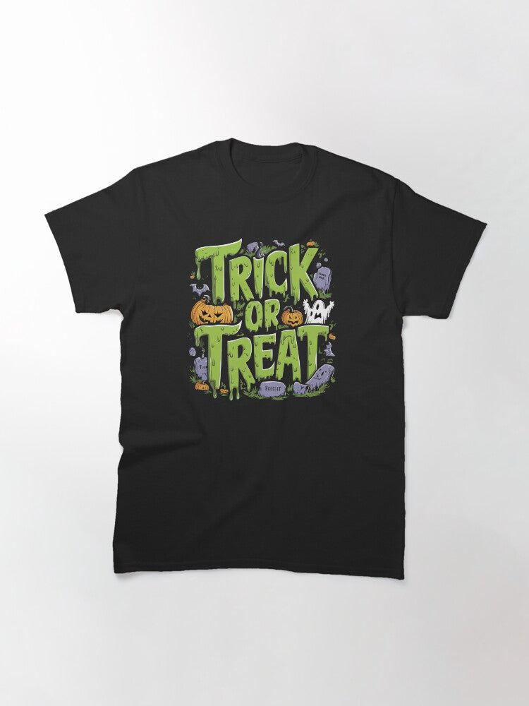 Trick Or Treat Classic T Shirt US Trend 20