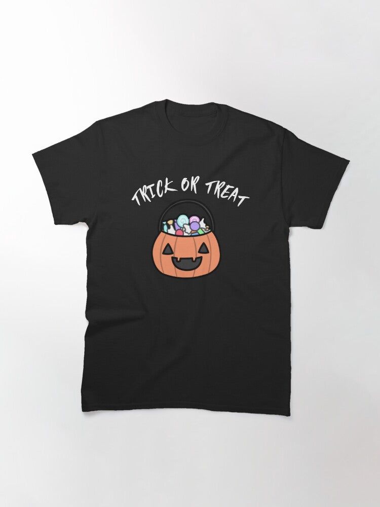 Trick Or Treat Cute Pumpkin Classic T Shirt Gift Ready