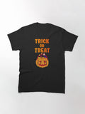 Trick Or Treat Classic T Shirt Minimal Style 18