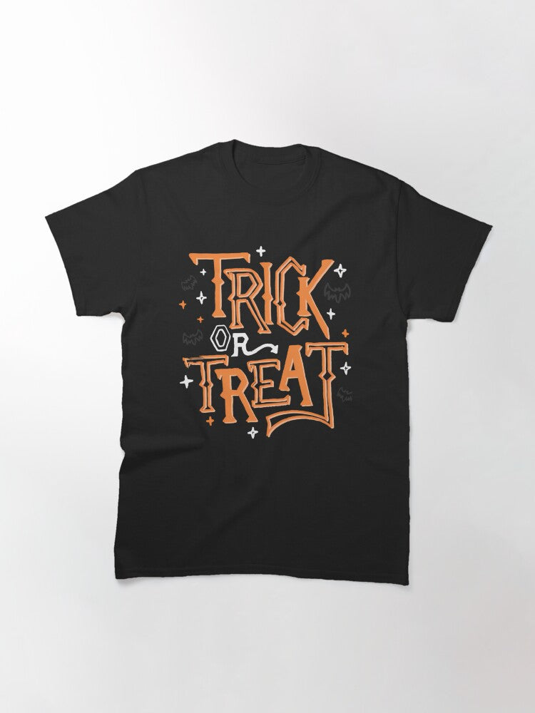 Trick Or Treat Classic T Shirt Everyday Wear 9
