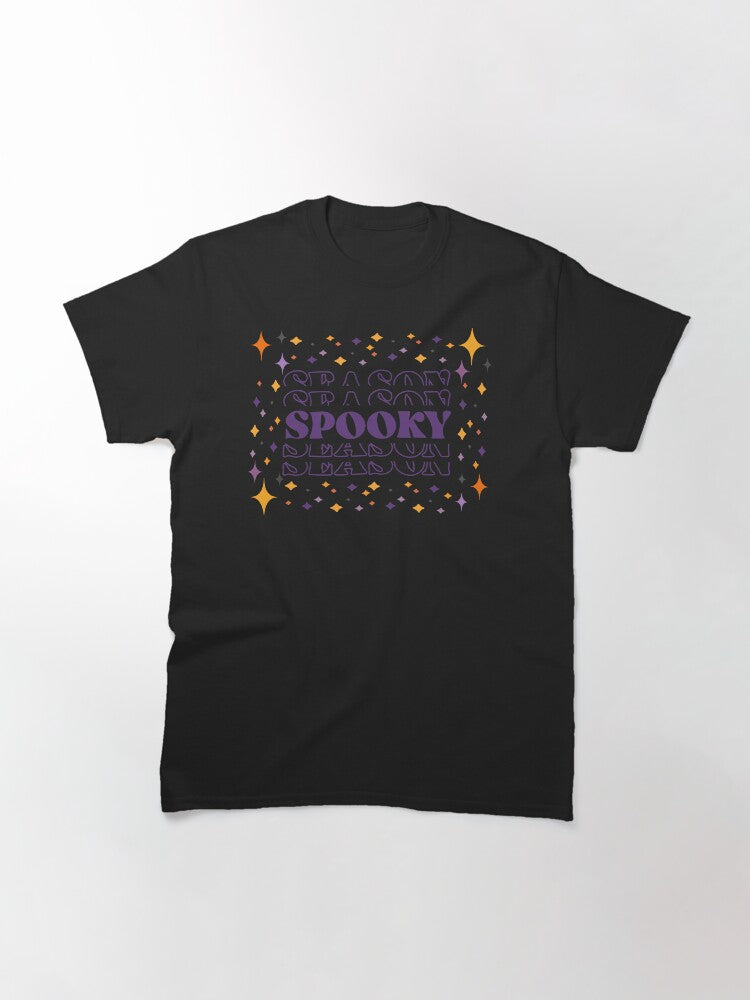 Vintage Halloween Retro Spooky Season Design Classic T Shirt