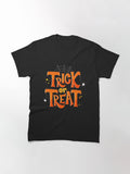Trick Or Treat Happy Halloween Classic T Shirt Everyday Wear 2