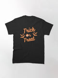 Trick Or Treat Classic T Shirt Everyday Wear 4