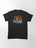 Trick Or Treat Sticker Shirt Halloween Gift Masks Iphone Cases Pumpkin Cute Home Living Classic T T Shirt Minimal Style