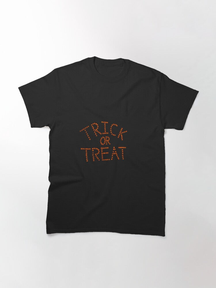 Trick Or Treat Classic T Shirt Minimal Style 7