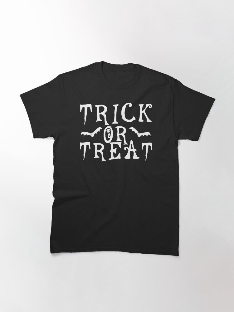 Trick Or Treat Classic T Shirt Clean Design 19