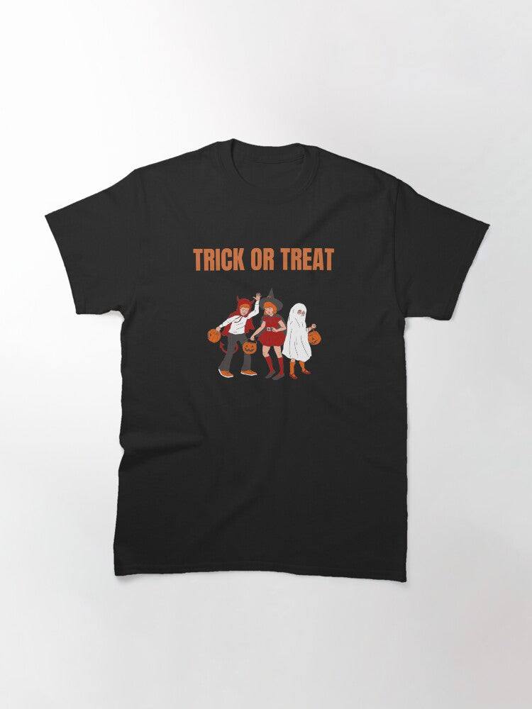 Trick Or Treat Classic T Shirt Premium Print 41