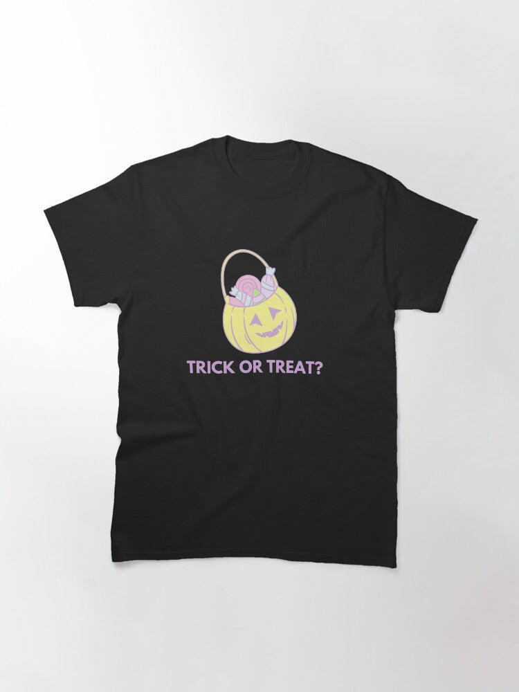Halloween Trick Or Treat Classic T Shirt Gift Ready 7