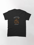 Spooky Season 2022 Hallooween Pumpkin And Skull Classic T Shirt