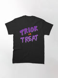 Trick Or Treat Halloween Classic T Shirt Everyday Wear 6