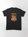 Halloween Trick Or Treat T Shirt Classic Clean Design
