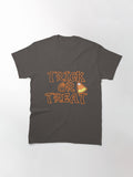 Trick Or Treat Classic T Shirt Minimal Style 16
