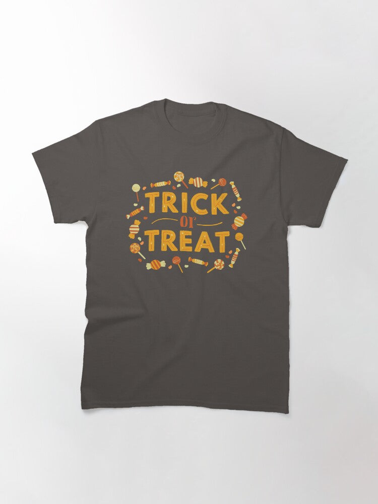 Trick Or Treat Candy Classic T Shirt Minimal Style