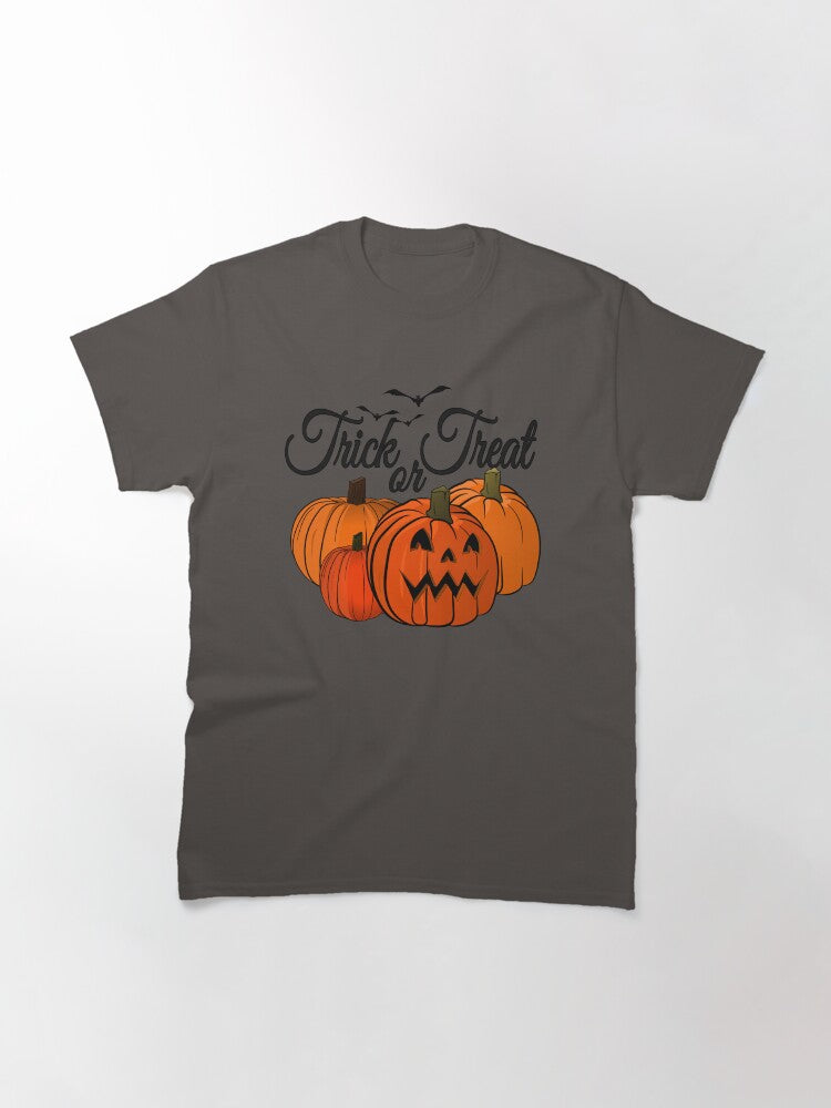 Trick Or Treat Classic T Shirt Clean Design 2