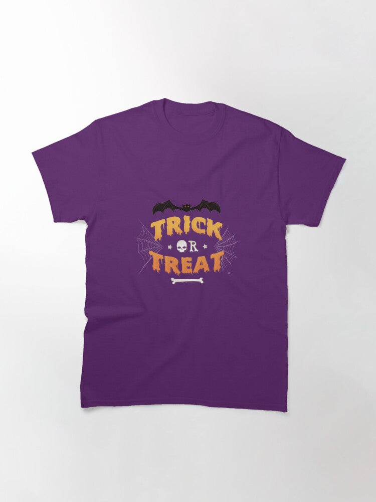 Trick Or Treat Classic T Shirt Clean Design 20