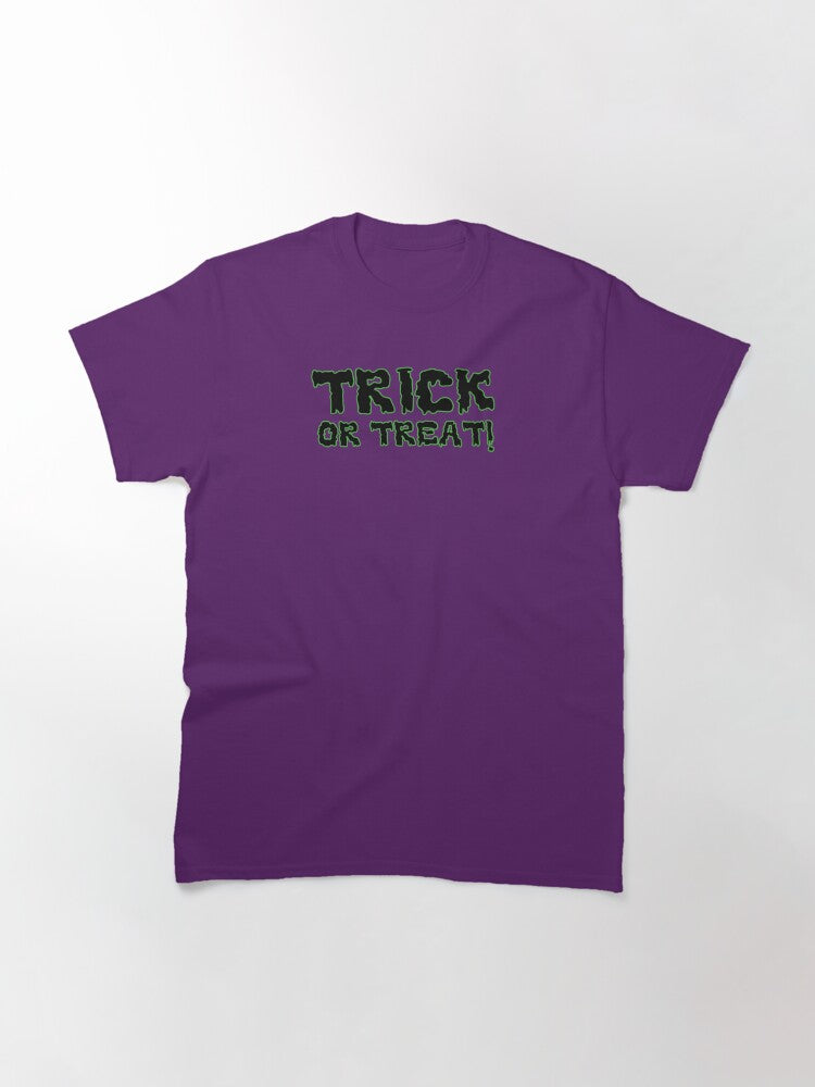 Trick Or Treat Classic T Shirt US Trend 35