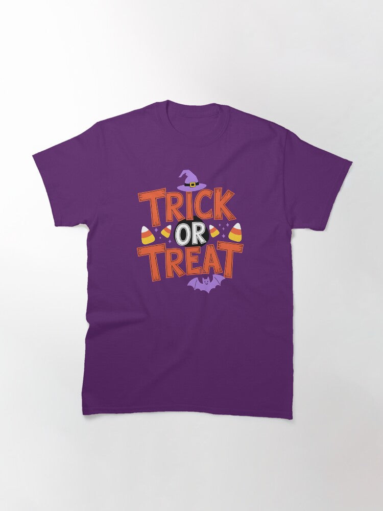Trick Or Treat Fun Halloween Design For Spooky Season Classic T Shirt Gift Ready