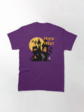 Trick Or Treats Halloween Classic T Shirt Clean Design