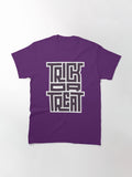 Trick Or Treat Classic T Shirt Minimal Style 23