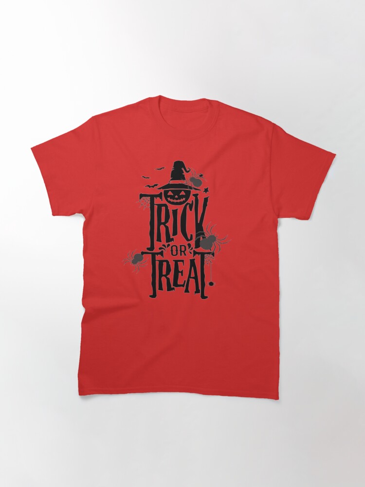 Trick Or Treating Classic T Shirt Premium Print