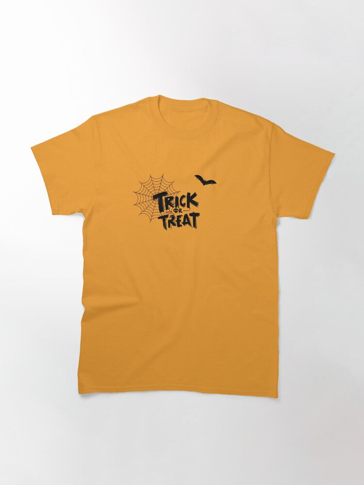 Trick Or Treat Classic T Shirt Everyday Wear 27