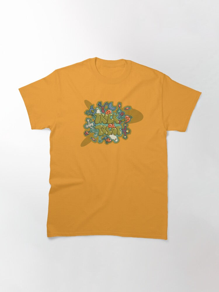 Trick Or Treat Classic T Shirt Premium Print 33
