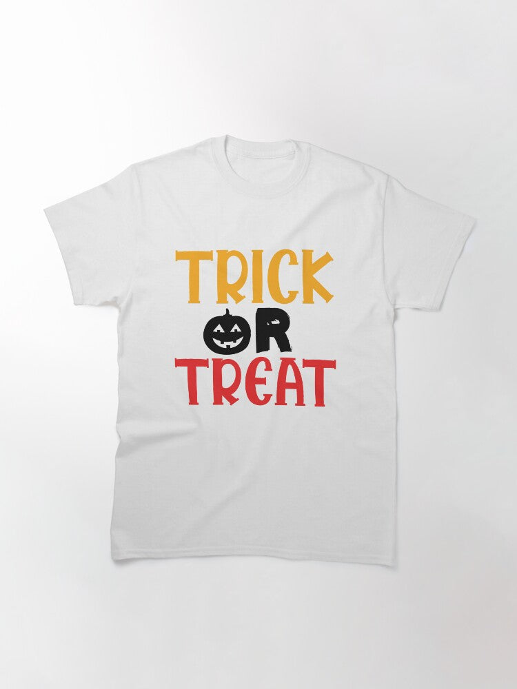 Trick Or Treat Classic T Shirt Premium Print 14