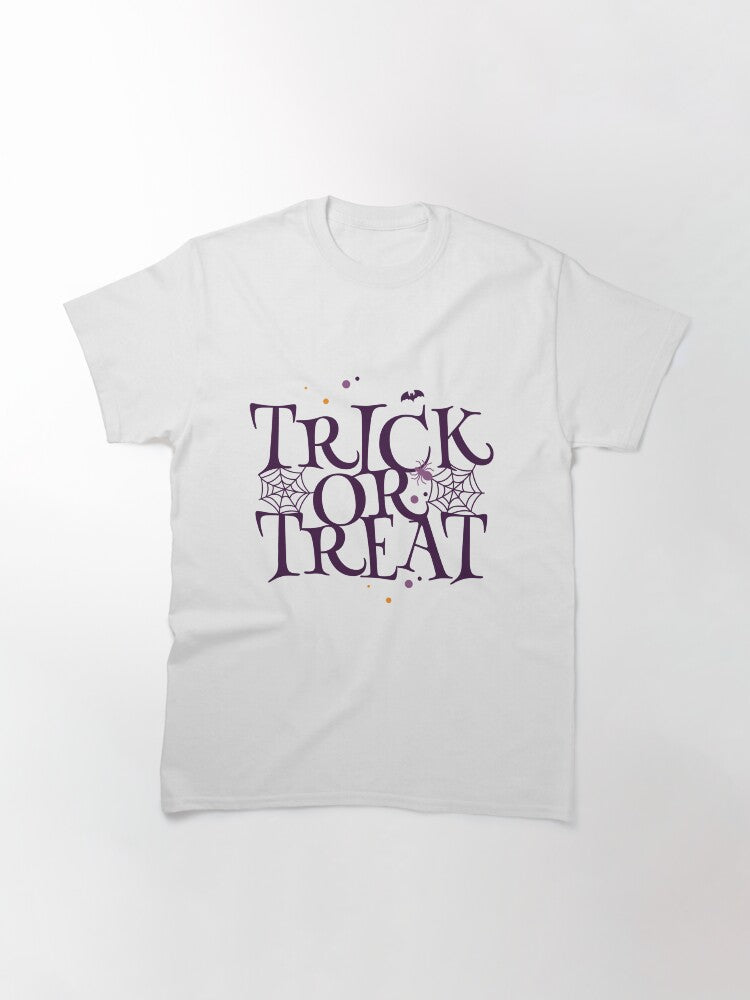 Trick Or Treat Classic T Shirt US Trend 13