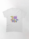 Trick Or Treat Happy Halloween Classic T Shirt Clean Design