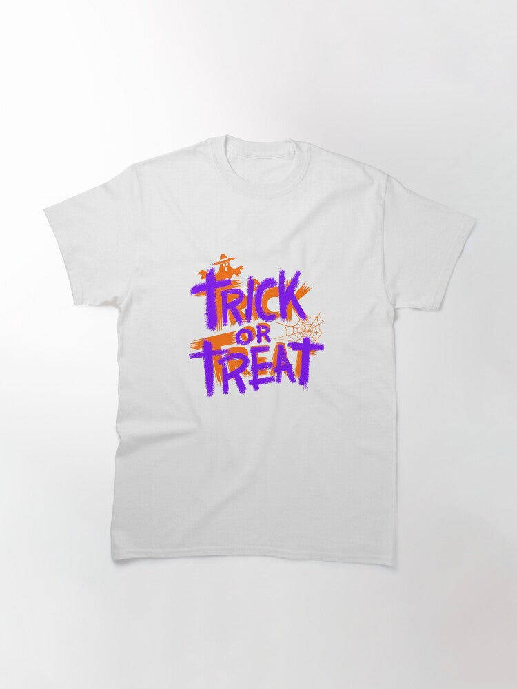 Trick Or Treat Classic T Shirt US Trend 6