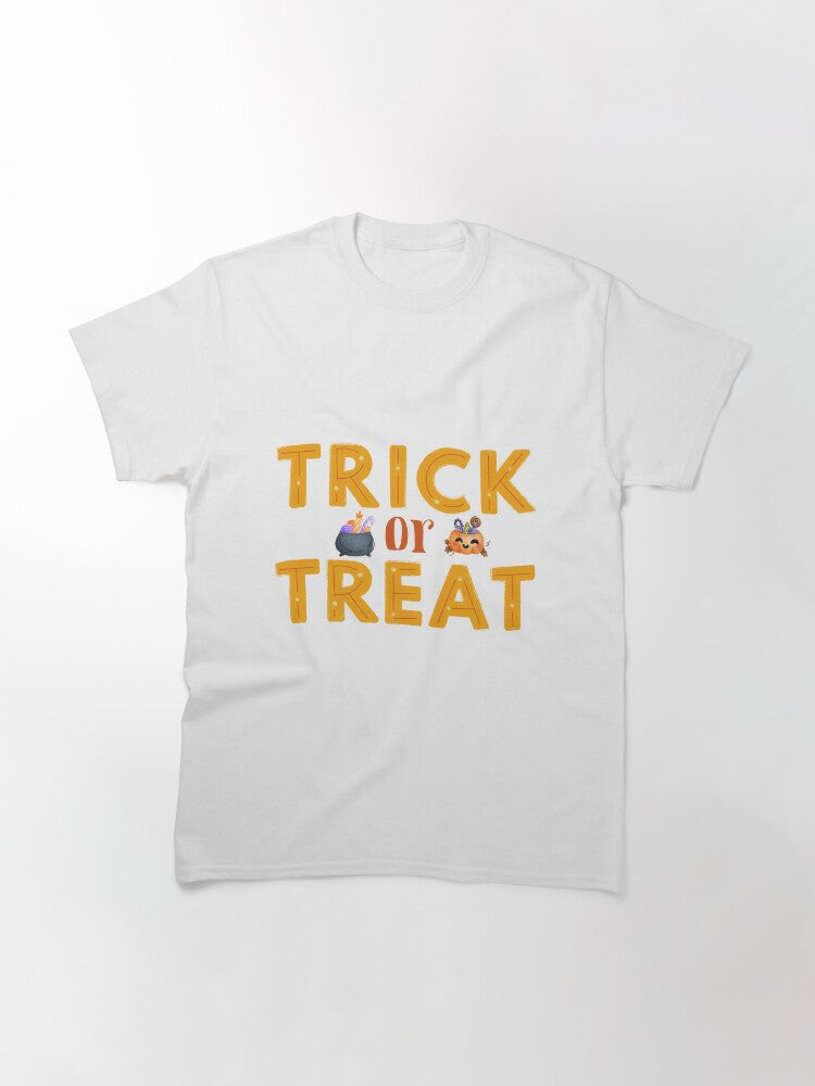Trick Or Treat Classic T Shirt Premium Print 9